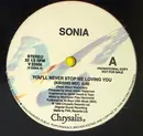 12'' - Sonia - You'll Never Stop Me Loving You