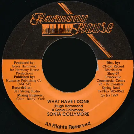 Sonia Collymore - What Have I Done