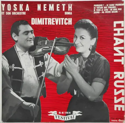 Sonia Dimitrevitch , Yoska Nemeth - Chants du Folklore Russe