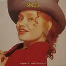 7'' - Sonia - End Of The World - Silver Injection Labels
