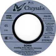 7inch Vinyl Single - Sonia - Counting Every Minute