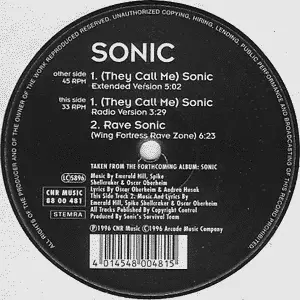 Sonic - (They Call Me) Sonic