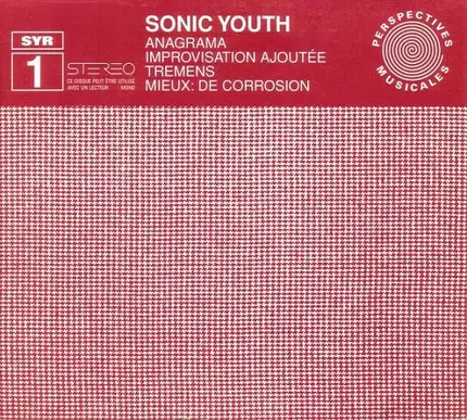 Sonic Youth - Anagrama