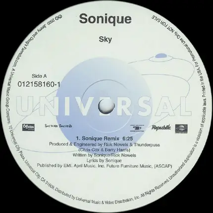 Sonique - Sky