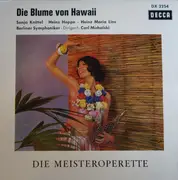 7inch Vinyl Single - Sonja Knittel , Heinz Hoppe , Heinz Maria Lins - Die Blume Von Hawaii