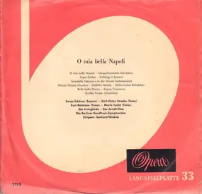 Sonja Schöner - O Mia Bella Napoli (Die Beliebtesten Melodien Und Tanzrhythmen Von Gerhard Winkler)