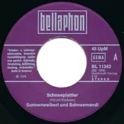 7inch Vinyl Single - Sonnenweiberl und Schneemandl - Schneeplattler