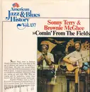 LP - Sonny Terry & Brownie McGhee - Comin' From The Fields
