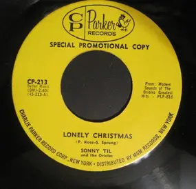 Sonny Til And The Orioles - Lonely Christmas / Back To The Chapel Again