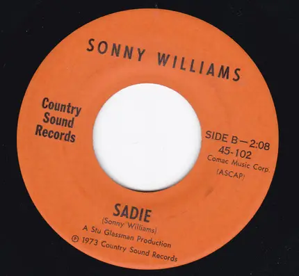 Sonny Williams - bye bye baby goodbye