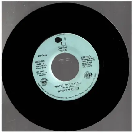 Sonny Wright - Same Old Highway