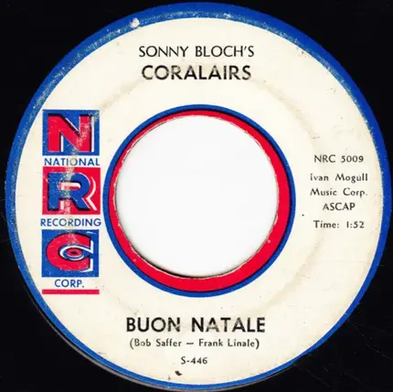 Sonny Bloch's Coralairs - Louie The Elf / Buon Natale (Merry Christmas To You)