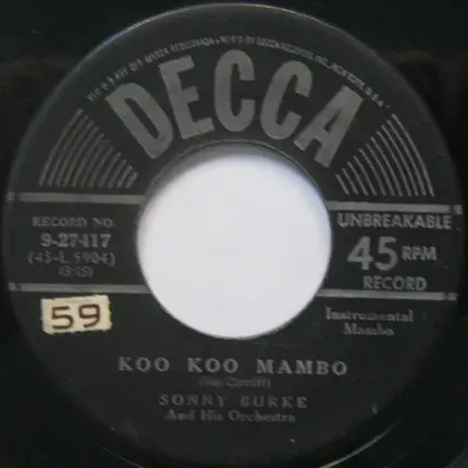 Sonny Burke And His Orchestra - Little Bud Mambo