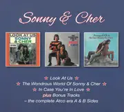 CD-Box - Sonny & Cher - Look At Us ★ The Wondrous World Of ★ In Case You're In Love - Foldout Digipak