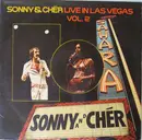Double LP - Sonny & Cher - Live In Las Vegas Vol.2 - Gatefold