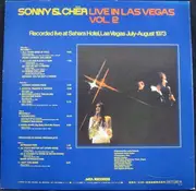 Double LP - Sonny & Cher - Live In Las Vegas Vol.2 - + Insert / promo