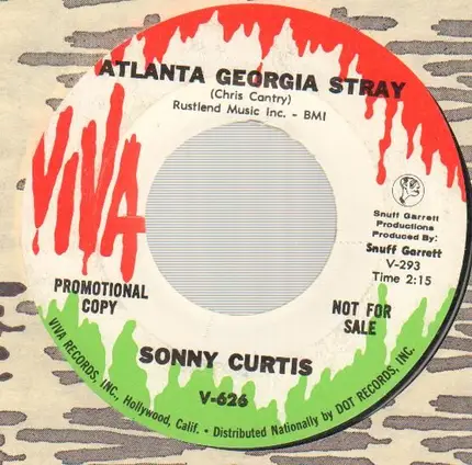 Sonny Curtis - Day Drinker / Atlanta Georgia Stray