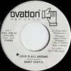 7inch Vinyl Single - Sonny Curtis - Love Is All Around / Here, There And Everywhere - Promo