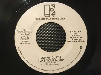 Sonny Curtis - Married Woman / I Like Your Music