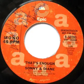 Sonny - That's Enough