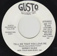 Sonny Duke - Tell Me That You Love Me