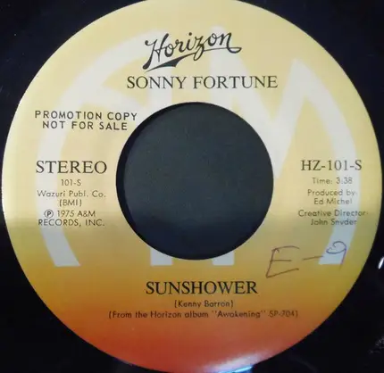 Sonny Fortune - Sunshower