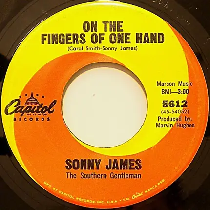 Sonny James - Take Good  Care Of Her / On The Fingers Of One Hand