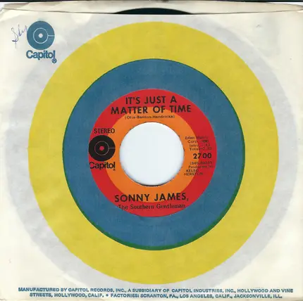 Sonny James - This World Of Ours / It's Just A Matter Of Time
