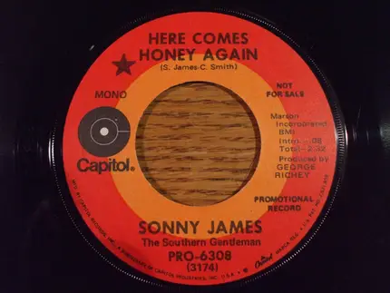 Sonny James - Here Comes Honey Again