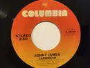 7inch Vinyl Single - Sonny James - Caribbean / Each Time I Look At You