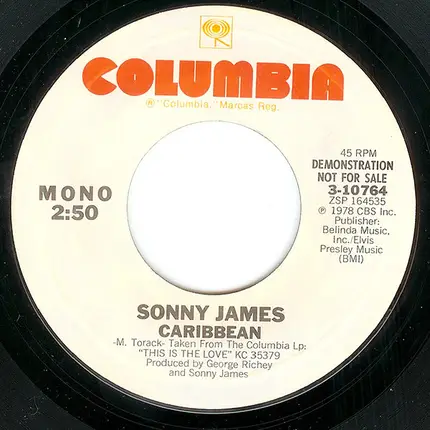 Sonny James - Caribbean