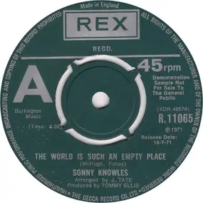 Sonny Knowles - The World Is Such An Empty Place