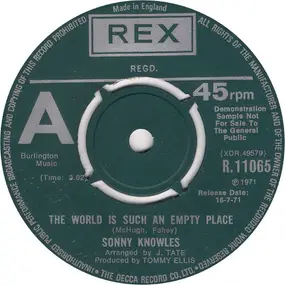 Sonny Knowles - The World Is Such An Empty Place