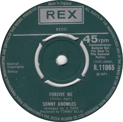 Sonny Knowles - The World Is Such An Empty Place