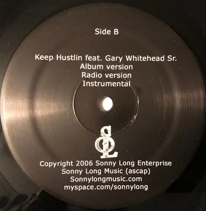 Sonny Long - I Like The Way / Keep Hustlin