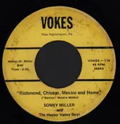 Sonny Miller - Richmond, Chicago, Mexico and Home / I'll Be Over On Saturday Night