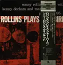 LP - Sonny Rollins Quintet With Kenny Dorham And Max Roach - Rollins Plays For Bird - OBI + Insert