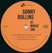 LP - Sonny Rollins / Teddy Edwards With Joe Castro - At Music Inn / At Falcon's Lair