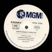LP - Sonny Rollins / Teddy Edwards With Joe Castro - Sonny Rollins At Music Inn / Teddy Edwards At Falcon's Lair - Promo, +Insert