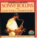 CD - Sonny Rollins With Elvin Jones & Wilbur Ware - New York, Greenwich Village, Village Vanguard, November 3, 1957