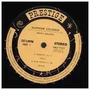 LP - Sonny Rollins - Original Saxophone Colossus