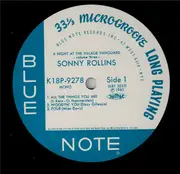 LP - Sonny Rollins - A Night At The 'Village Vanguard' Volume 3 - Mono / Insert