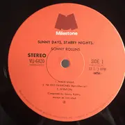 LP - Sonny Rollins - Sunny Days Starry Nights - OBI + Insert