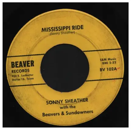 Sonny Sheather With The Beavers & Sundowners - Mississippi Ride