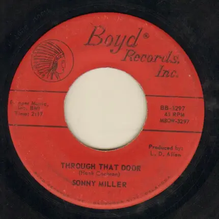 Sonny Miller - Through That Door / Lonesome Old Clock