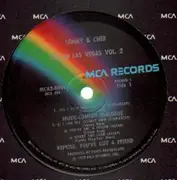 Double LP - Sonny & Cher - Live In Las Vegas Vol.2