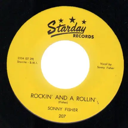 Sonny Fisher - Rockin' And A Rollin' / I Can't Lose