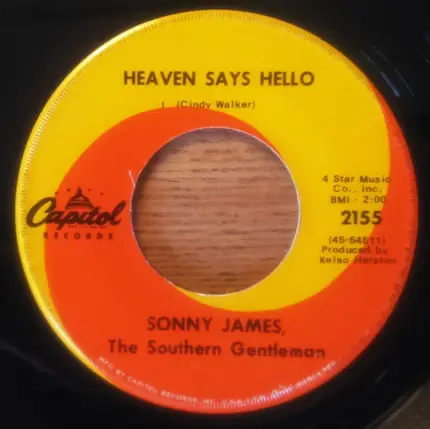 Sonny James - Fairy Tales / Heaven Says Hello