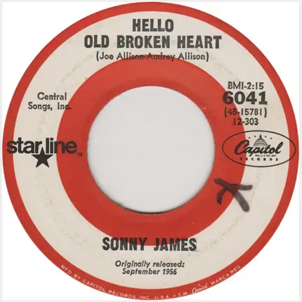 Sonny James - hello old broken heart