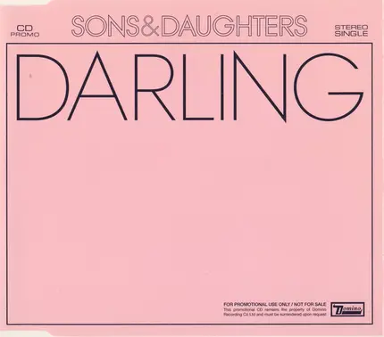 Sons And Daughters - Darling